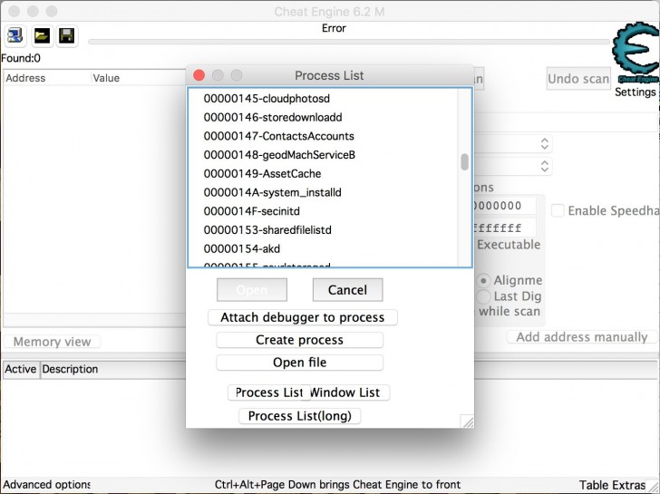 Cheat Engine (โปรแกรมแก้ไข และดัดแปลงข้อมูลในหน่วยความจำ RAM)