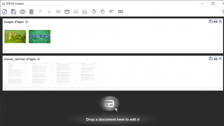 PDF24 Creator (โปรแกรม PDF24 สร้างไฟล์เอกสาร PDF ฟรี) : 