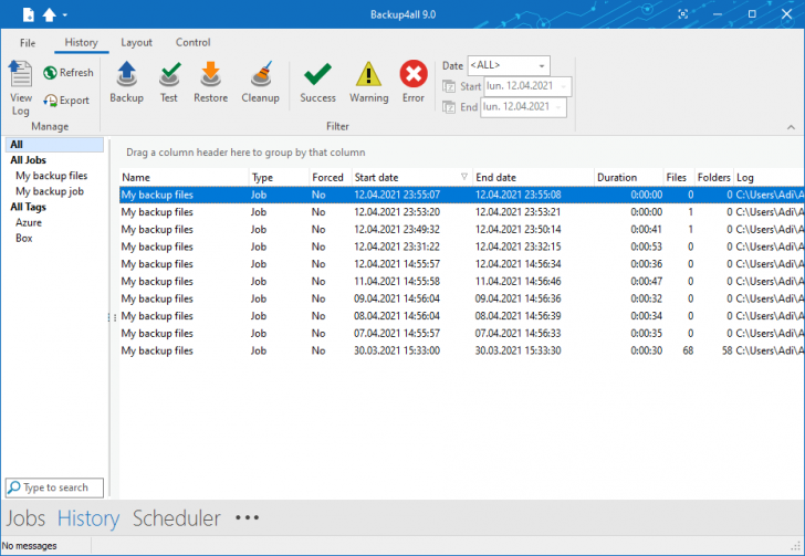 Backup4all (โปรแกรม Backup4all สำรองข้อมูลชั้นดี รางวัลการันตีเพียบ)