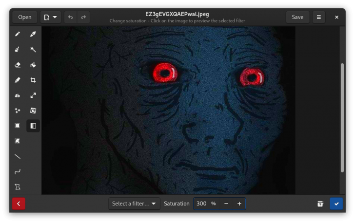 Drawing (โปรแกรม Paint สำหรับระบบปฏิบัติการ Linux)
