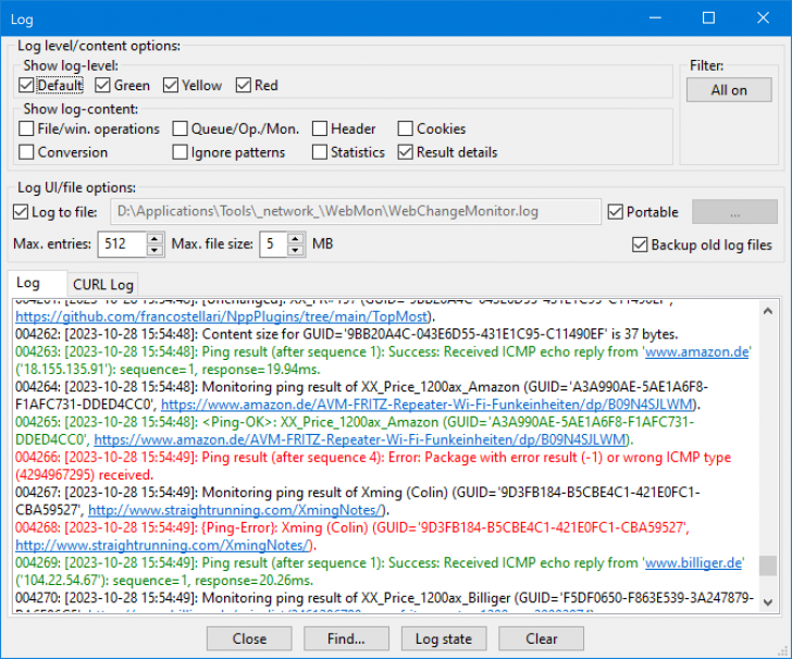 WebChangeMonitor (โปรแกรมตรวจสอบ ความเปลี่ยนแปลงของเว็บไซต์ อัตโนมัติ) WebChangeMonitor (โปรแกรมตรวจสอบ ความเปลี่ยนแปลงของเว็บไซต์ อัตโนมัติ)