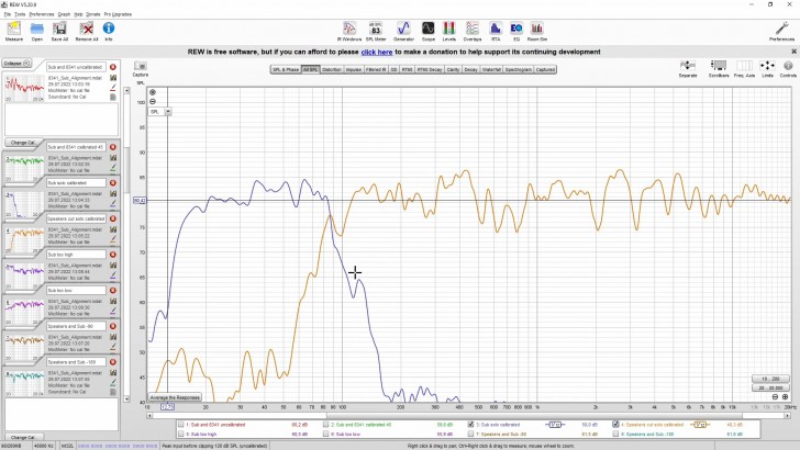 REW (โปรแกรมวิเคราะห์เสียง เพื่อปรับแต่งระบบ)