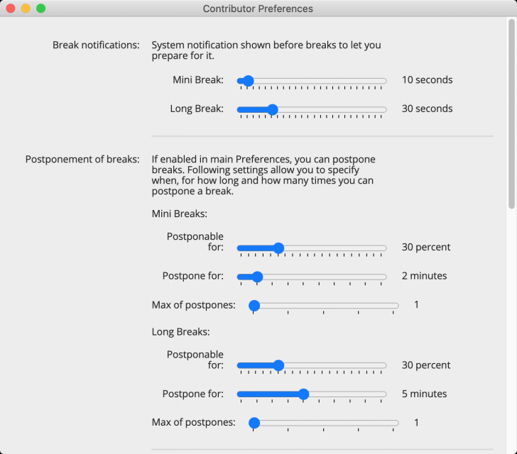 Stretchly (โปรแกรมแจ้งเตือนเวลาพัก ให้ผู้ใช้ PC หยุดพักสายตาเป็นระยะ)