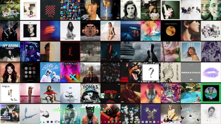 โปรแกรมเปลี่ยนภาพปกอัลบั้มเพลง เป็นวอลล์เปเปอร์ ArtfulWall