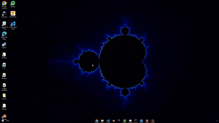 โปรแกรมสร้างวอลล์เปเปอร์แบบเคลื่อนไหวได้ Octos