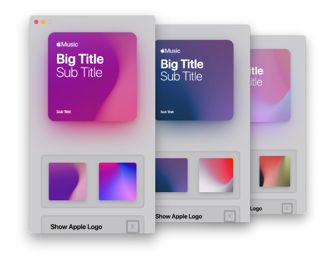 Album Art Creator (โปรแกรมสร้างปกอัลบั้ม หรือปกเพลย์ลิสต์ อย่างง่าย)