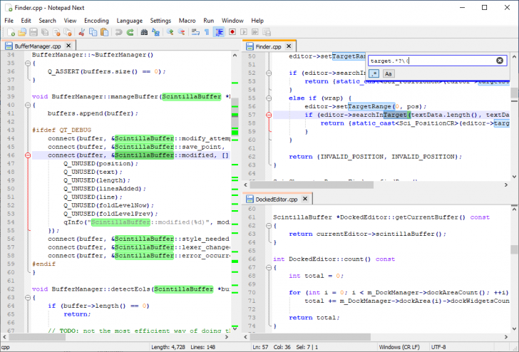 Notepad Next (โปรแกรมที่นำ Notepad++ มาพัฒนาให้ทำงานข้ามแพลตฟอร์มได้)