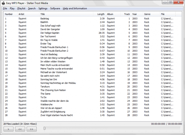 EasyMusicPlayer (โปรแกรมเล่นเพลงสุดมินิมอล เน้นความเรียบง่าย)