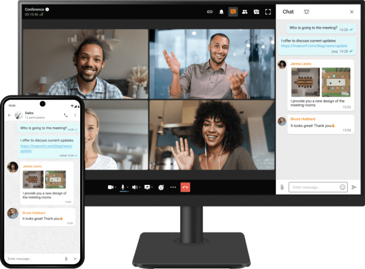 TrueConf Server (โปรแกรมประชุมออนไลน์สำหรับธุรกิจ ปลอดภัย มี AI ช่วย) TrueConf Server (โปรแกรมประชุมออนไลน์สำหรับธุรกิจ ปลอดภัย มี AI ช่วย)