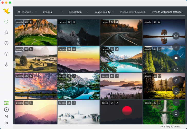 Flying Bird Wallpaper (โปรแกรมเปลี่ยนภาพพื้นหลังหน้าจอ พร้อมนกบิน)