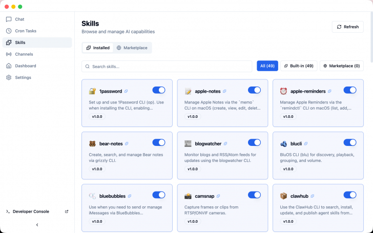 ClawX (โปรแกรม GUI สำหรับเครื่องมือ AI อย่าง OpenClaw แทนการใช้ CLI) ClawX (โปรแกรม GUI สำหรับเครื่องมือ AI อย่าง OpenClaw แทนการใช้ CLI)