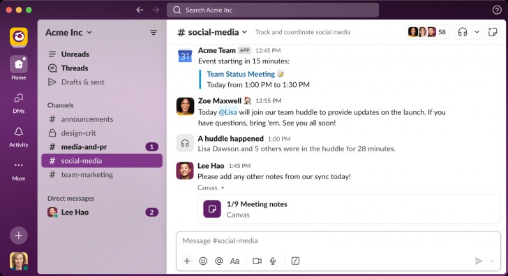 Slack (โปรแกรมแชทในองค์กร และสื่อสารภายในทีมยุคใหม่ ใช้แทนอีเมลได้)