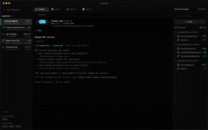 Superset (โปรแกรม IDE ทีทำงานร่วมกับ AI) Superset (โปรแกรม IDE ทีทำงานร่วมกับ AI)