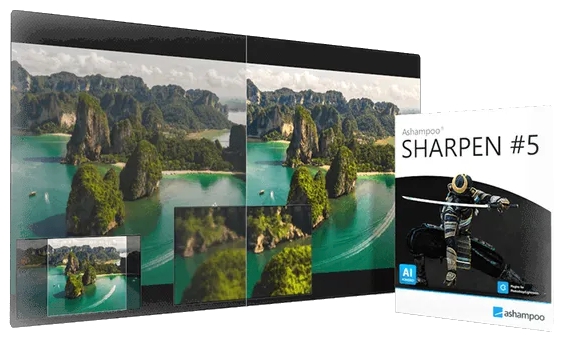 โปรแกรมเพิ่มความคมชัดของภาพ Ashampoo Sharpen #5 โปรแกรมเพิ่มความคมชัดของภาพ Ashampoo Sharpen #5