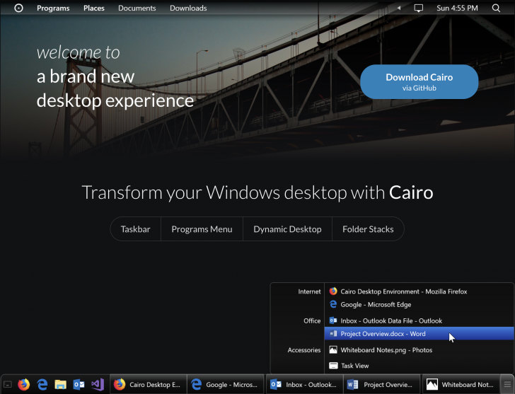 โปรแกรมเปลี่ยนหน้าตาหน้าจอ Cairo