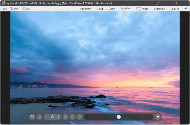 BandiView (โปรแกรมดูรูปประสิทธิภาพสูง รองรับไฟล์รูปมาตรฐานกว่า 20 แบบ)