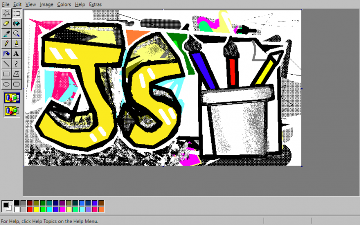 JS Paint (โปรแกรม Paint ที่ได้รับการอัปเกรดให้เก่งขึ้น)