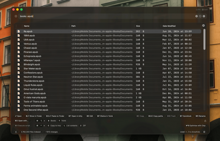 Cling (โปรแกรมค้นหาไฟล์บน macOS ในพริบตา ด้วยระบบอัจฉริยะ)