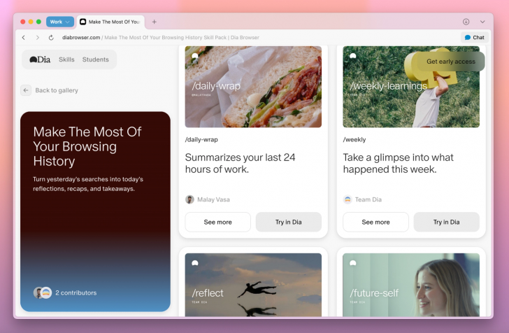Dia Browser (เว็บเบราว์เซอร์ที่นำ AI เข้ามาช่วยในการทำงาน)