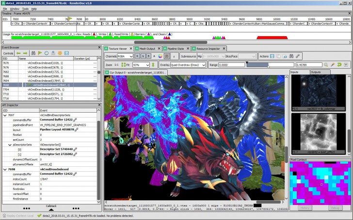 RenderDoc (โปรแกรมตรวจสอบการ์ดจอและ Debug เกม 3D ระดับโปร)