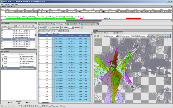RenderDoc (โปรแกรมตรวจสอบการ์ดจอและ Debug เกม 3D ระดับโปร)
