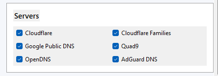 โปรแกรมทดสอบความเร็ว ความเสถียร ความปลอดภัย DNS Benchmark Tool
