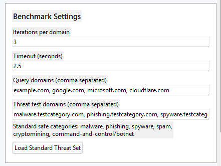 โปรแกรมทดสอบความเร็ว ความเสถียร ความปลอดภัย DNS Benchmark Tool
