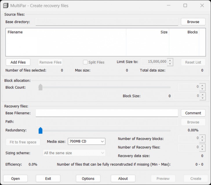 MultiPar (โปรแกรมกู้ไฟล์ ป้องกันไฟล์เสีย และซ่อมแซมข้อมูลที่เสียหาย)
