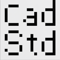 CadStd (โปรแกรมออกแบบ เขียนแบบอย่างง่าย ตามมาตรฐาน ANSI)