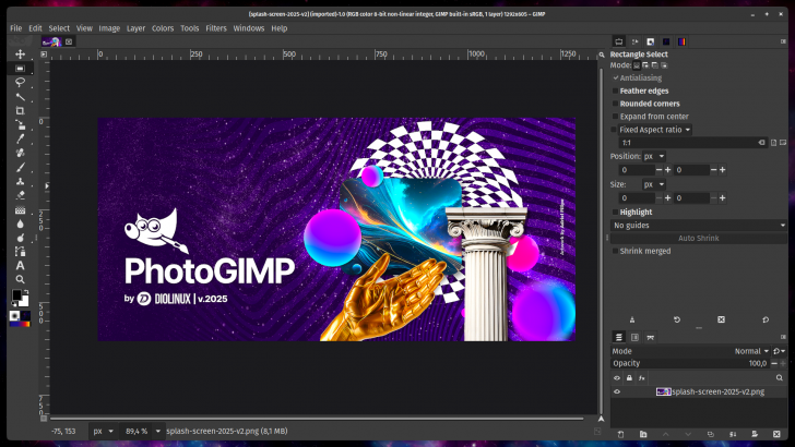 PhotoGIMP (โปรแกรม Mod ช่วยปรับแต่ง GIMP ให้มีหน้าตาเหมือน PhotoShop)