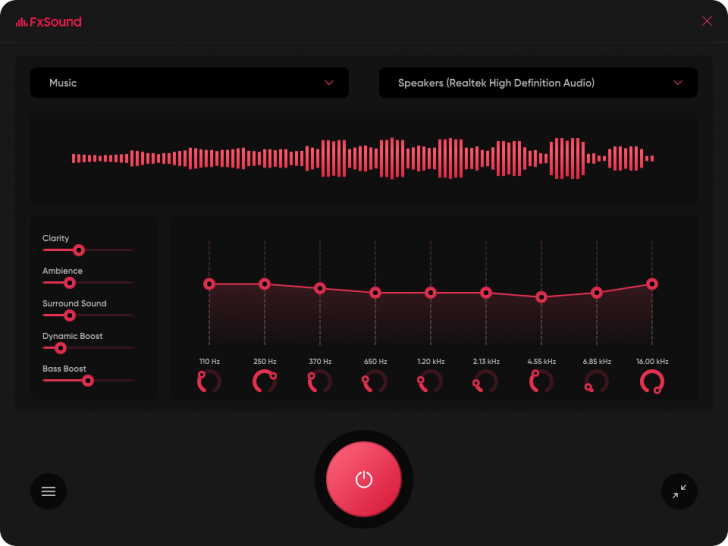 FxSound (โปรแกรมปรับแต่ง เพิ่มคุณภาพเสียง เพิ่มความดัง เสียงเบส ฟรี)