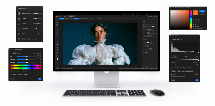 Compositor (โปรแกรมแต่งภาพฟรี ใช้ง่ายแบบ Photoshop) Compositor (โปรแกรมแต่งภาพฟรี ใช้ง่ายแบบ Photoshop)