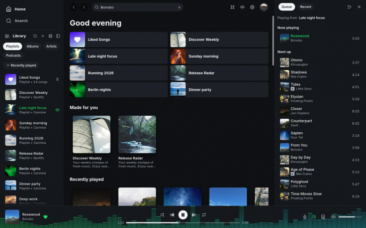 Spotifast (โปรแกรมฟังเพลง Spotify เบาเร็ว ไม่กินเครื่อง) Spotifast (โปรแกรมฟังเพลง Spotify เบาเร็ว ไม่กินเครื่อง)