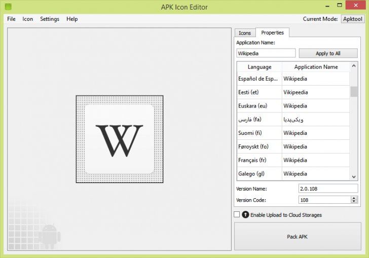 APK Icon Editor (โปรแกรมแก้ไขไฟล์ APK และไอคอนแอป) APK Icon Editor (โปรแกรมแก้ไขไฟล์ APK และไอคอนแอป)
