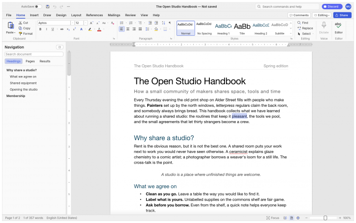 WordCraft (โปรแกรมพิมพ์งาน เอกสาร สำหรับใช้แทน MS Word)