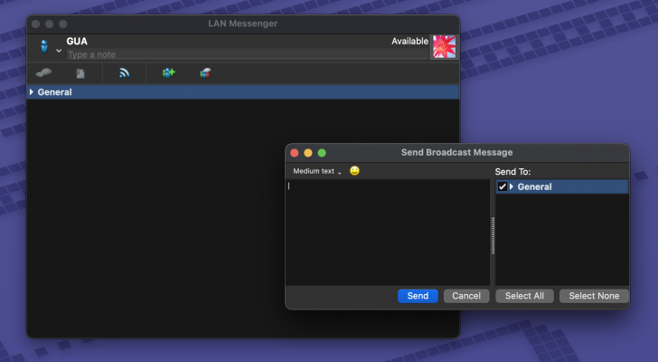 LAN Messenger (โปรแกรมแชทบนเครือข่าย LAN โดยไม่ต้องใช้อินเทอร์เน็ต) LAN Messenger (โปรแกรมแชทบนเครือข่าย LAN โดยไม่ต้องใช้อินเทอร์เน็ต)