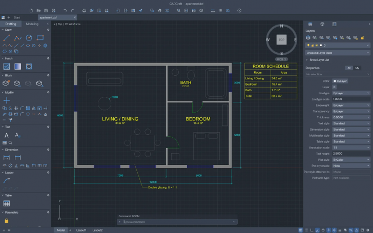 โปรแกรมออกแบบวิศวกรรม สถาปัตยกรรม CADCraft โปรแกรมออกแบบวิศวกรรม สถาปัตยกรรม CADCraft