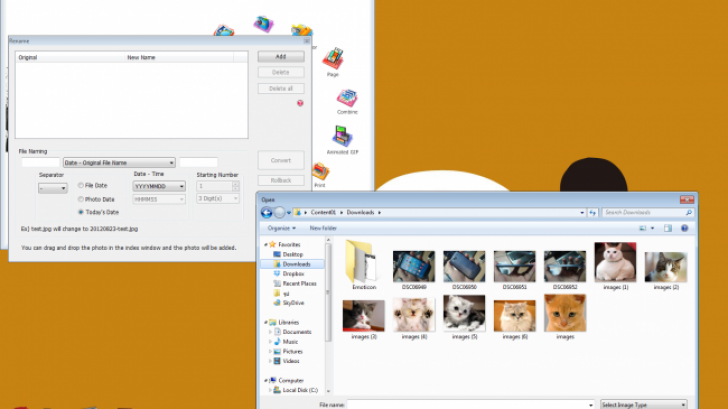 เปลี่ยนชื่อไฟล์ภาพทีละหลายภาพภายในพริบตาเดียว