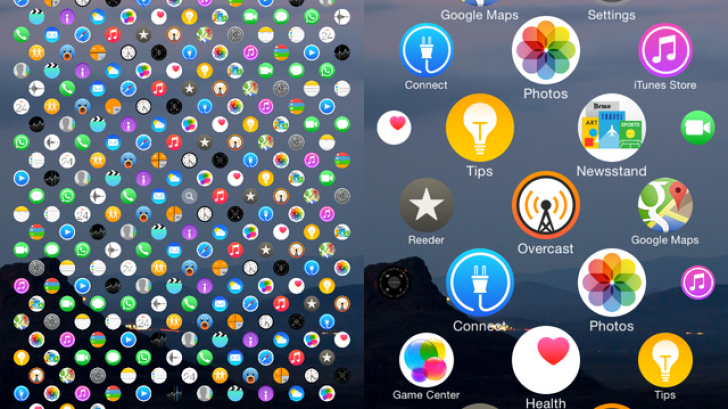 วิธีเปลี่ยนหน้าจอ iPhone ให้แสดงผลเหมือน Apple Watch