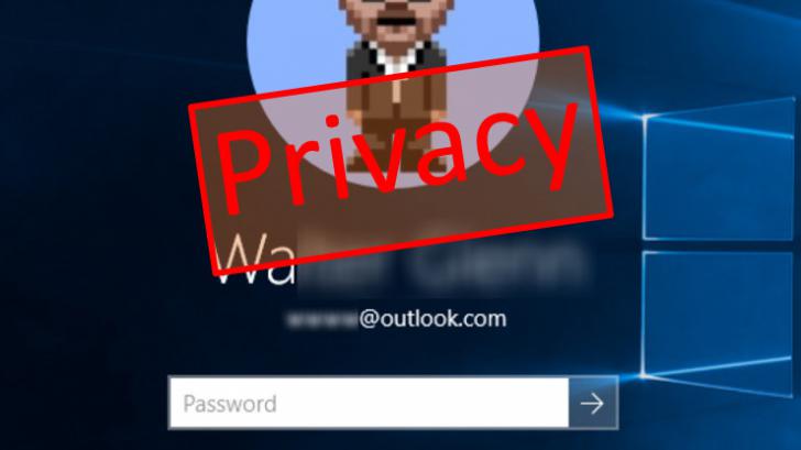 มาปิดการแสดงข้อมูลส่วนตัวในหน้าล็อกอินของ Windows 10 กันดีกว่า