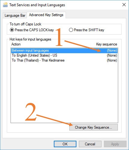 ทำให้ Windows 10 กลับมาเปลี่ยนภาษาด้วยปุ่ม ~ ที่คุ้นเคย