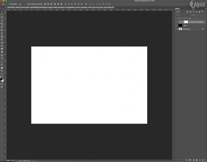 8 สเต็ปการแต่งภาพอาร์ตด้วยตัวหนังสือ ผ่าน Photoshop \\\