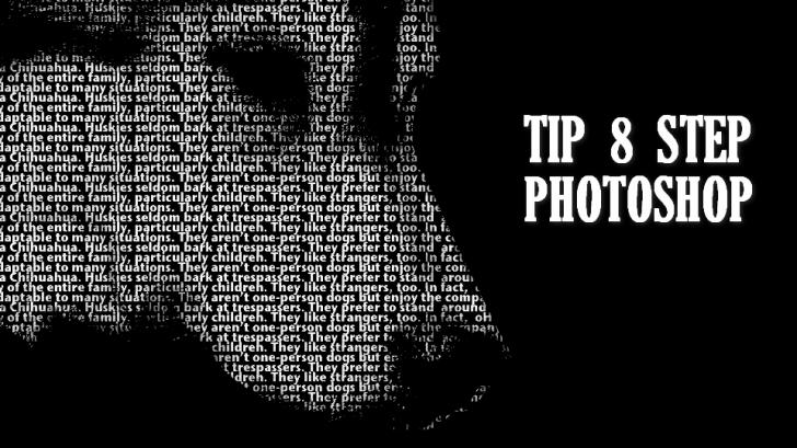 8 สเต็ป การแต่งภาพอาร์ตด้วยตัวหนังสือ ผ่านโปรแกรม Photoshop