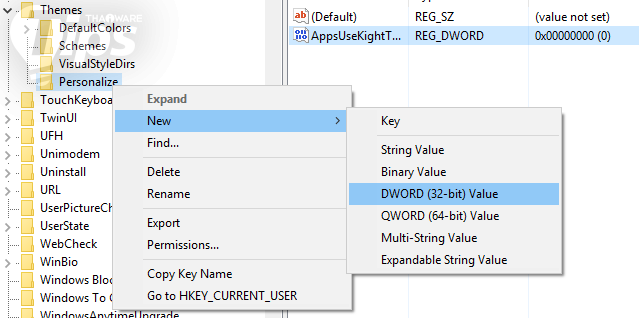 วิธีเปิดใช้งาน Dark Theme ที่ซ่อนอยู่ใน Windows 10