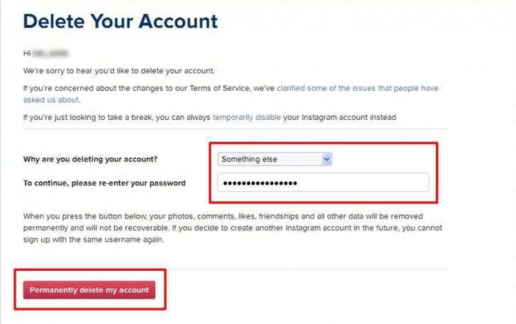 วิธีการปิดแอคเคาท์ Instagram แบบชั่วคราว และแบบถาวร
