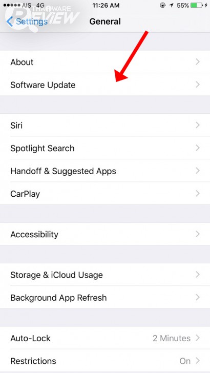 วิธีอัปเดต iOS 10 พร้อมลิงค์ดาวน์โหลด Firmware โดยตรง