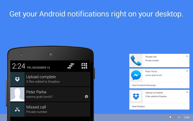 วิธีทำให้การแจ้งเตือน Notifications ของมือถือ Android มาแสดงผลบนเครื่องคอมพิวเตอร์