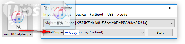 วิธีและขั้นตอนเจลเบรค iOS 10.2 แบบ Semi-Jailbreak ด้วย Yalu