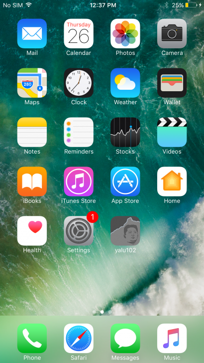 วิธีและขั้นตอนเจลเบรค iOS 10.2 แบบ Semi-Jailbreak ด้วย Yalu