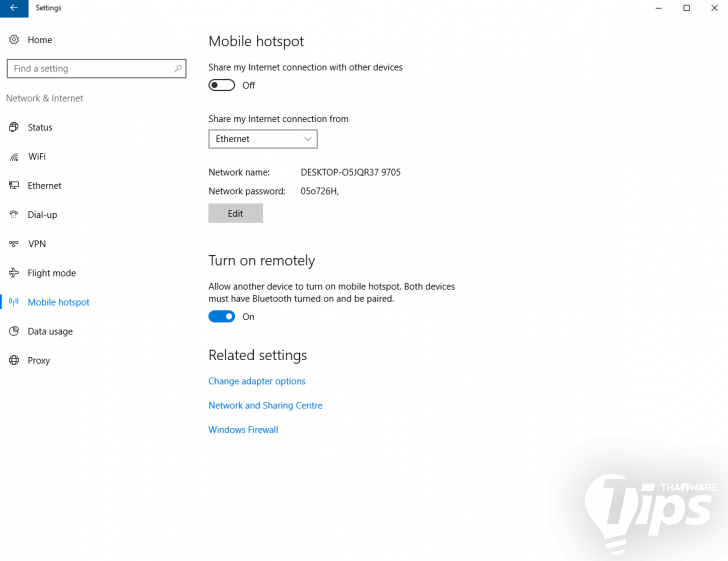 วิธีแชร์ Wi-Fi Hotspot บน PC โดยไม่ลงโปรแกรมเสริม (Windows 10)
